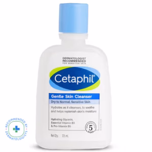 Cetaphil Gentle Skin Cleanser Dry to Normal Skin with Niacinamide Dermatologist Recommended